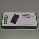 3.5 Hard Drive Enclosure, USB 3.0 Internal/External Hard Drive Case Lay-Flat Dock Station for 3.5/2.5 inch SATA HDD Up to 20TB Data Recovery Kit Support UASP with 12V 24W Power Adapter