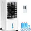 Portable Air Conditioners No Window Needed, 3 IN 1 Air Conditioner Portable with Remote, 1-7H Timer 3 Wind Speed, AC Unit for Room Bedroom Office (White)