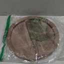 Musanpou Hand-carved Wood Wall Decor featuring Artistic Round Design for Farmhouse and Country-style Interiors | Wall Art Decoration | 11.8 inches x 11.8 inches (brown)