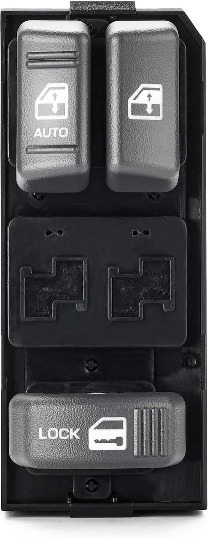 Power Window Switch Driver Side for 1995-2000 Chevy Tahoe Suburban Blazer, Chevy & GMC C1500 C2500 C3500 K1500 K2500 K3500, Yukon, Sonoma, Master Control Switch, 15151356 19244656 15692685
