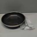 Non Stick Frying Pans 12 inch, Hybrid Frying Skillets Nonstick,non stick Stainless Steel Pans, Dishwasher and Oven-Safe Chef Pan, Induction Compatible Cooking Pan