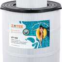 Pool Filter Cartridge Replacement for 170147 S8M150 Sta-Rite System 3 25022-0203s-25021-0202s, 450sq.ft