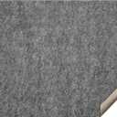 VEVOR - Slip-Resistant Rug Pad - Protective Cushioning Carpet Pad - 8' x 10' - 1/4" Thick - Dual Surface - Polyester Felt + Latex - Gray - 7-8 Area Carpet Padding Rug Cushion Safe for All Floors