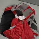 Harrison Howard CareMaster Pro Luminous Horse Fly Mask Standard with Ears UV Protection for Horse Red Full Size