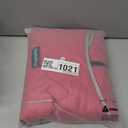 Fragralley Dog Coat Large, Waterproof Dog Jacket with Warm Fleece Lining, Adjustable Reflective Dogs Winter Coat, Turtleneck Pet Coats for Cold Weather (Rose Pink XXXL)