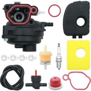 SYOWADA Carburetor Kit, Replacement for Yard Machine 11A-02BT729 12A-A1BA729 Replacement for BS 500 series engines Fit for 21"MTD Murray M20300 Vertical Engine 125cc 140cc