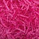 Caleihd Crinkle Cut Paper Grass Cushion Paper Streamer for Christmas Wedding Birthday Bridesmaid Engagement Craft Gift Boxes Bags Filler Decoration 4.5oz Hot Pink