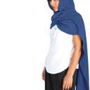 Unisex Fashion Shawl Scarf Capes Medieval Cape Shawl Scarfs Hooded Linen Hooded Cowl