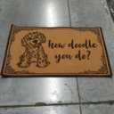 How Doodle You Do Low Profile Door Mat for Front Door Inside Door Mats for Home Entrance, Inside Front Doormat 28"X17"