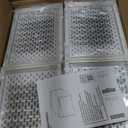 Amazon Basics Stackable and Foldable Clear Shoe Storage Organizer Box, Large, 12-Pack