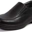 Deer Stags Boys' Larry Dress Comfort Slip-On Loafer/Black / 1 Little Kid