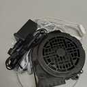 Inflatable Replacement Fan Blower 12V 1.2 A Mini Air Blower with 3 LEDs for Christmas Inflatables Costume,Inflatable Fan Blowers for Thanksgiving Yard Blow Up 6 FT Christmas Decorations