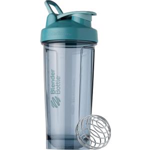BlenderBottle Shaker Bottle Pro Series Perfect for Protein Shakes and Pre Workout, 28-Ounce, Cerulean Blue (28 Ounces)