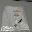 Barossa Design Clear Snap in Liner Replacement for No Hook Shower Curtain, Waterproof Premium PEVA Lightweight, 70x54