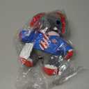 Patriotic Stars-and-Stripes Elephant Plush - Ideal Trump Merchandise Gift or Decoration with Teddy Bears for July 4th and Trump Memorabilia Enthusiasts!