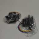 387874 Power Stabilizer Switch with Harness Replacement for Lippert Trailer Components 12V Extend Retract for RV Stabilizer Jacks IP66 Black