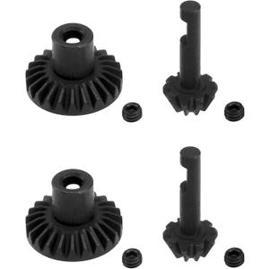 Steel Front & Rear Axle Gear Drive Shaft Gears Compatible with WPL 1/16 B16 B24 B36 C14 C24 MN Model D90 D91 D99 MN99S JJRC Q65 RC Car