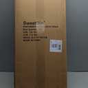 Dog Ramp for Bed - Foldable Small to Large Dog Ramp for Couch - 6 Adjustable Height from 12" to 24" - Stairs with High Traction Mat - Wooden Portable Ramp for Dogs to Get on Bed Couch Car Up to 200LBS (Burlywood(black))