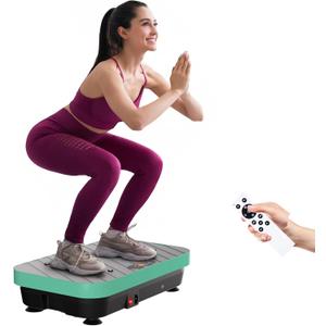 Vibration Plate Exercise Machine: TISSCARE Vibrating Plates for Weight Loss and Lymphatic Drainage, 400lbs Shake Plate Whole Body Workout Platform for Home Fitness Fat Burner Gifts