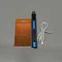 3-Speed Cordless Mini Drill Pen, Rechargeable DIY Electric Hand Drill with 10 Small Drill Bits, Micro Drill Set for Jewelry Making Stone Plastic Resin Keychains