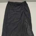 Clear Black Cover-Up Skirt, Size S
