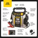 Stanley J7CS 700 Peak Amp Automotive Jump Starter, Portable Power Triple 15W USB Ports, 120 PSI Air Compressor