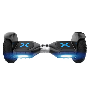 Hover-1 Ranger Pro Electric Self-Balancing Hoverboard for Teens, 10” Tires, 9 mph Max Speed, Black