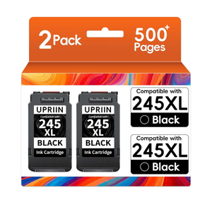 245XL Ink Cartridges Replacement for 245XL Black Ink Cartridges Multipack Compatible for TR4520 TR4527 MX492 MX490 MG2520 MG2522 MG2525 MG2920 MG2922 MG3022 MG3029