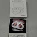 ZYHKON Sleep Earbuds Light-Weight Headphones, 48H Playtime with Charging Case, Mini Sleep Headphones Bluetooth in Ear Small Design for Side Sleepers, Dark Rose