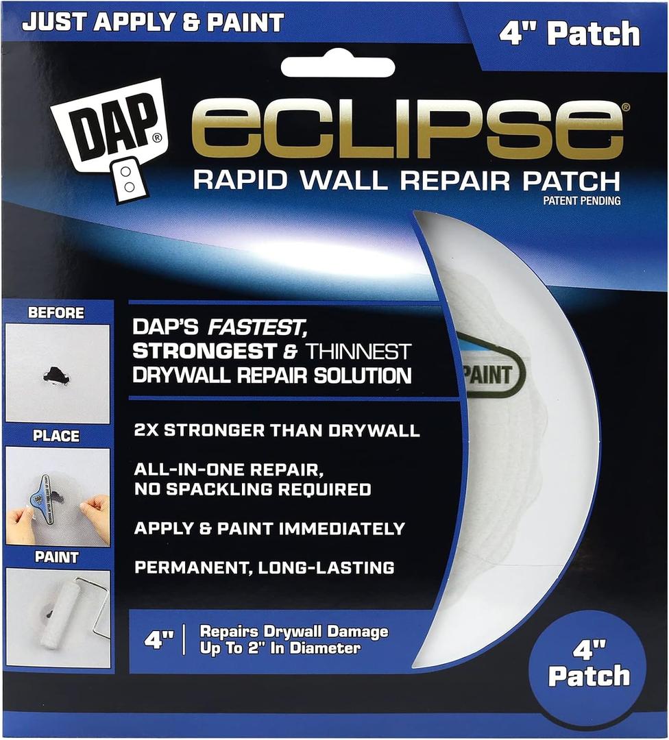 DAP Eclipse Rapid Wall Repair Patch, 4 in (7079809163)