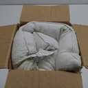 MINUPWELL Ultra Thin 2.5 inch High Support Pillows for Stomach Sleeper | Premium Quality Cotton Cover | Temperature-Regulating | Easy Care