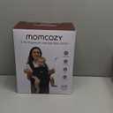 Momcozy Baby Carrier with Hip Seat, 2-in-1 Forward-Facing Carry for Active Babies, Detachable Hands-Free Carrier up to 44lbs, Breathable Infant Carrier Fits Waist Sizes up to 45 Inches, AirMesh Pink