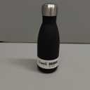 S'well Stainless Steel Water Bottle, 9oz, Onyx, Triple Layered Vacuum Insulated Containers Keeps Drinks Cold for 24 Hours and Hot for 12, BPA Free, Perfect for On the Go