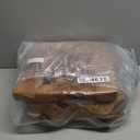 Toddler Booster Seat for Dining Table,Booster Seat for Kitchen Chair with Extended Straps,2PCS Portable with Safety Buckles,Suitable for Kids Aged 312 in Restaurants (Dark Brown)