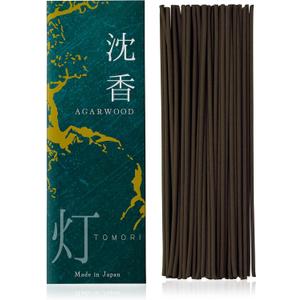 Agarwood Premium Japanese Incense Sticks 60sticks Coreless Low Smoke Natural Charcoal Free Non Toxic Temple Kyoto Aroma Aromatherapy Meditation Calming Stress Relief Relaxation Yoga ZenTOMORI