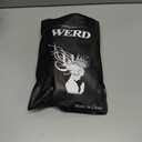 WERD Blonde Bob Wig with Bangs Short Dirty Blonde Wigs for Women Heat-Resistant Synthetic Ombre Blonde Short Wig for Cosplay Daily Use