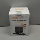 oneisall Automatic Cat Feeder with 5G WiFi, Automatic Cat Food Dispenser for 2 Cats Small Pets, 20 Cups/5L Timed Dry Food Dispenser with APP Control (Black)