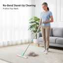 Carpet Rake for Pet Hair Removal Dog Hair Remover Rug Fluffer Tool | 3-Section Dog Hair Remover Broom for Couch, Rug for Matted Carpet, Reusable Tool for Furniture, Stairs & Car Interiors (EXP 12/31/27)