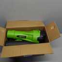 FULLYEA Cordless Leaf Blower 650CFM/180MPH, 21V Electric Leaf Blower with 3 Tubes & 2 x 4.0Ah Batteries, 6 Speed Modes, Battery Powered Leaf Blowers for Cleaning Patio, Yard, Garage, Lawn (Green)