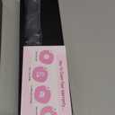 VANESSA PRO Flat Iron Hair Straightener, 100% Pure Titanium Flat Iron for One Pass to Achieve a Sleek Look, Curls Beautifully & Straightens Well - 1 inch