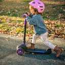 Nattork Kids Scooter for Age 3-8, Toddler Scooter with 4 Adjustable Height for Boys & Girls, Light Up 3-Wheels Foldable Kick Scooter, Lean to Steer, 120LB Weight Capacity