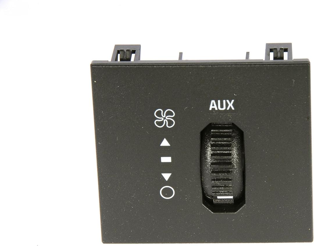 GM 15860944 Auxiliary Heating and Air Conditioning Blower Control Switch