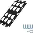 Mounting Plate Compatible with Milwaukee Packout, 100 Lbs, Metal with Powder Coat, for Tool Storage and Organization System (Full Plate, 1pc)