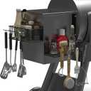 2 Pack of Magnetic Storage Bin for Traeger Grills, Suit for Traeger Ironwood 885, Pro Series 34, Pro Series 22, Pro D2 575, Pro 780, Ironwood 650, Z-Grills, Pit Boss