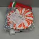 Thyle 12 Pcs Christmas Candy Paper Lanterns 8 Inch Red Green White Lollipop Peppermint Candy Canes Lanterns DIY Xmas Hanging Paper Decorative for Xmas Holiday Indoor Outdoor Supplies