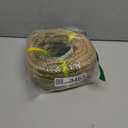 Jute Rope 1/2 Inch 50 Feet, Heavy Duty Natural Hemp Rope, Twisted Hemp for Crafts, Gardening, Bundling, Climbing, Hammock, Nautical, Tug of War, Railings, Home Decorating