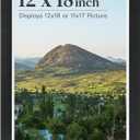 HOUSE DAY 1 Pack 12x18 Poster Frame, 12x18 Frame Black Picture Frames