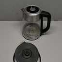 Mueller Rapid Boil Electric Tea Kettle 1.8L  Borosilicate Glass & Stainless Steel  BPA-Free Hot Water Boiler, LED Light, Auto Shut-Off, Boil Dry Protection Fast Water Heater  Kitchen Appliances