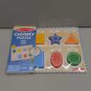 Melissa & Doug Chunky Puzzle Bundle (Shapes & Farm)