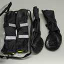 4 PCS Dog Boots Waterproof Dog Shoes with Reflective, Anti-Slip Pet Paw Protectors for Snowy, Rainy and Hot Pavement, Black, X-Large (#5)